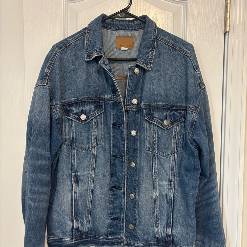 American Eagle Blue Denim Jacket - Women’s Small